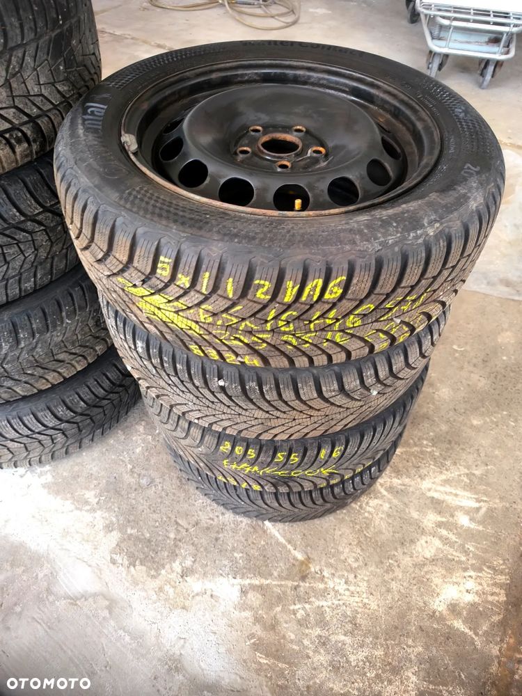 5x112 Felgi Stalowe Stal 16 Koła Zimowe Zima VW GOLF 6 VI 7 VII TOURAN JETTA CADDY PASSAT SKODA OCTAVIA 2 3 YETI SEAT LEON TOLEDO ALTEA AUDI A3 8P 8V A4 B6 A6 C5 Legnica ALU-RAD 205/55 24r. 8mm - 2
