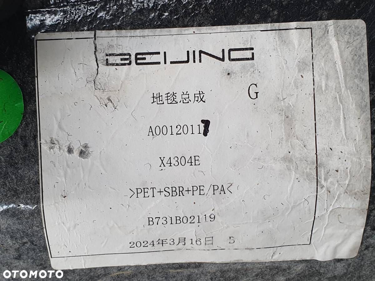 DYWAN WYKŁADZINA BAIC BEIJING 7 X75 2024 EUROPA - 7