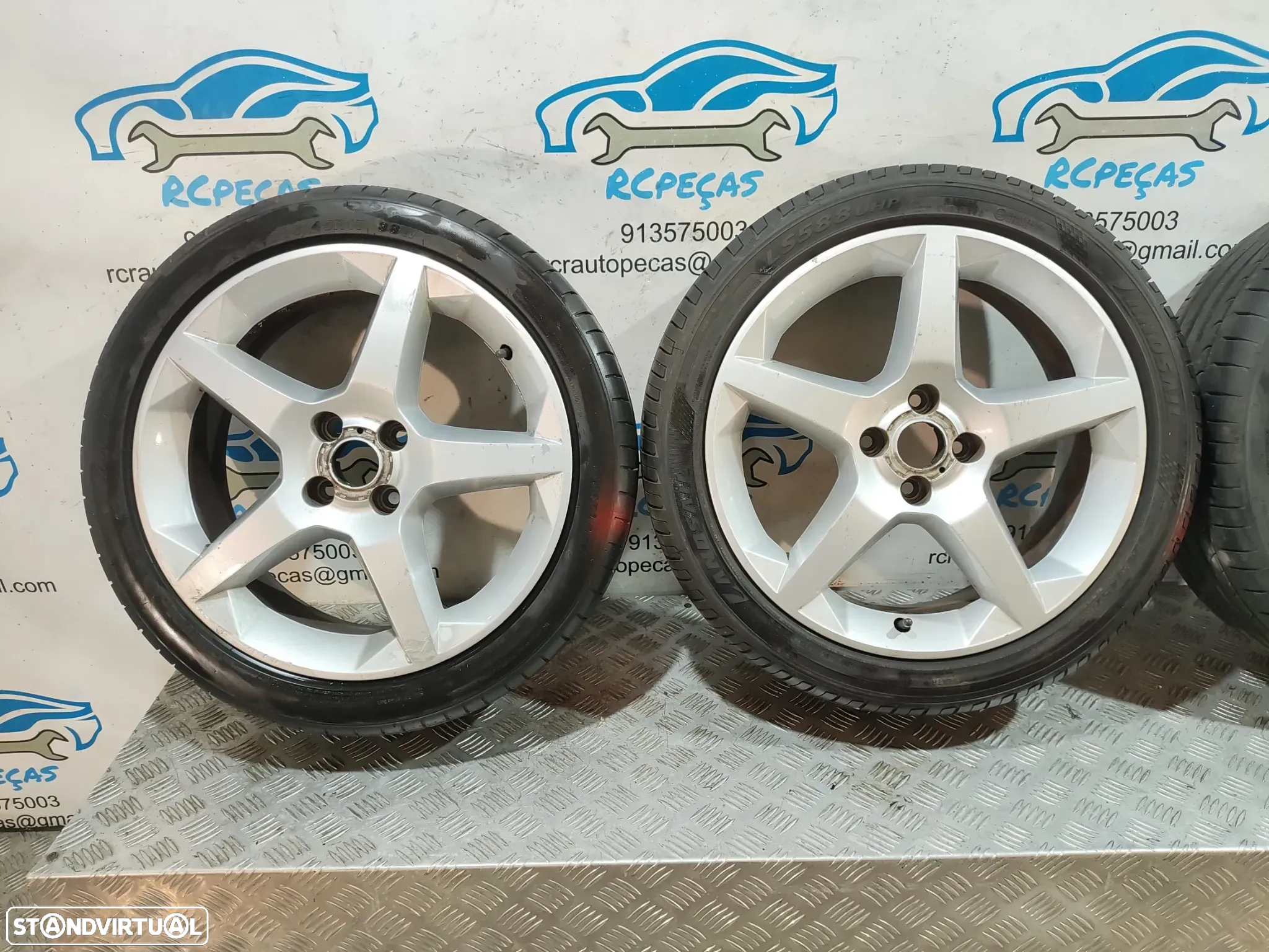 Jantes 17" Ronal | Opel - Tigra B - ORIGINAIS - 8.5J | ET41 | 5x100 - 17 Polegadas | GM13231495 | 13231495 | Jante | 5 x 100 | 205 45 17 | Pneus - 5