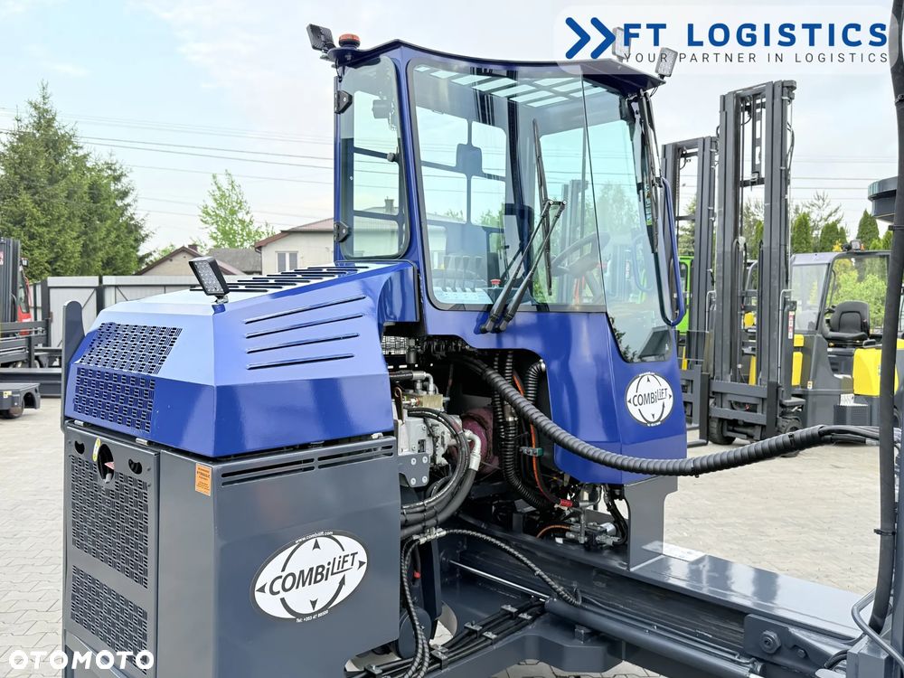 Combilift WÓZEK CZTEROKIERUNKOWY - WIELOKIERUNKOWY | COMBILIFT C4000S | GAS | TRIPLEX 5550MM | POZYCJONER WIDEŁ | WOLNY SKOK | NOWE OPONY | PO SERWISIE | STAN IDEALNY | Szeroka oferta wózków czterokierunkowych i bocznych, dopasowanych do różnorodnych potrzeb i zastosowań - 37