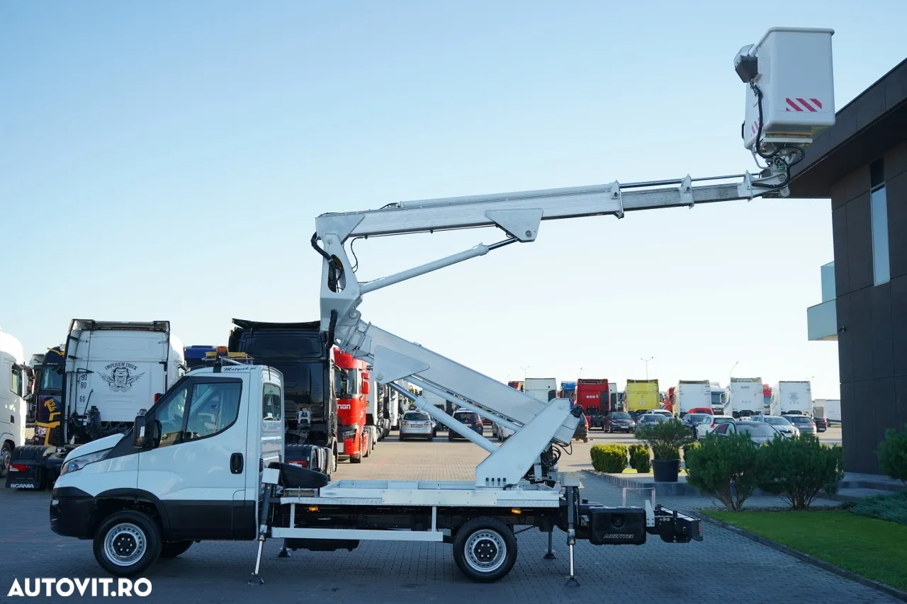 Iveco DAILY 35-120 / RIDICARE 20 METRI / 4 STABILIZATOARE / MANUALĂ / 2017 - 5