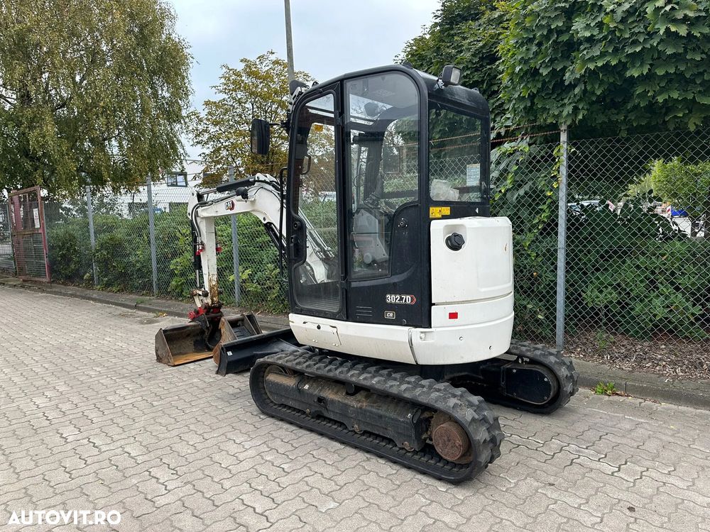 Caterpillar 302.7 DCR Miniexcavator, 2 Cupe, TOP !!! - 4