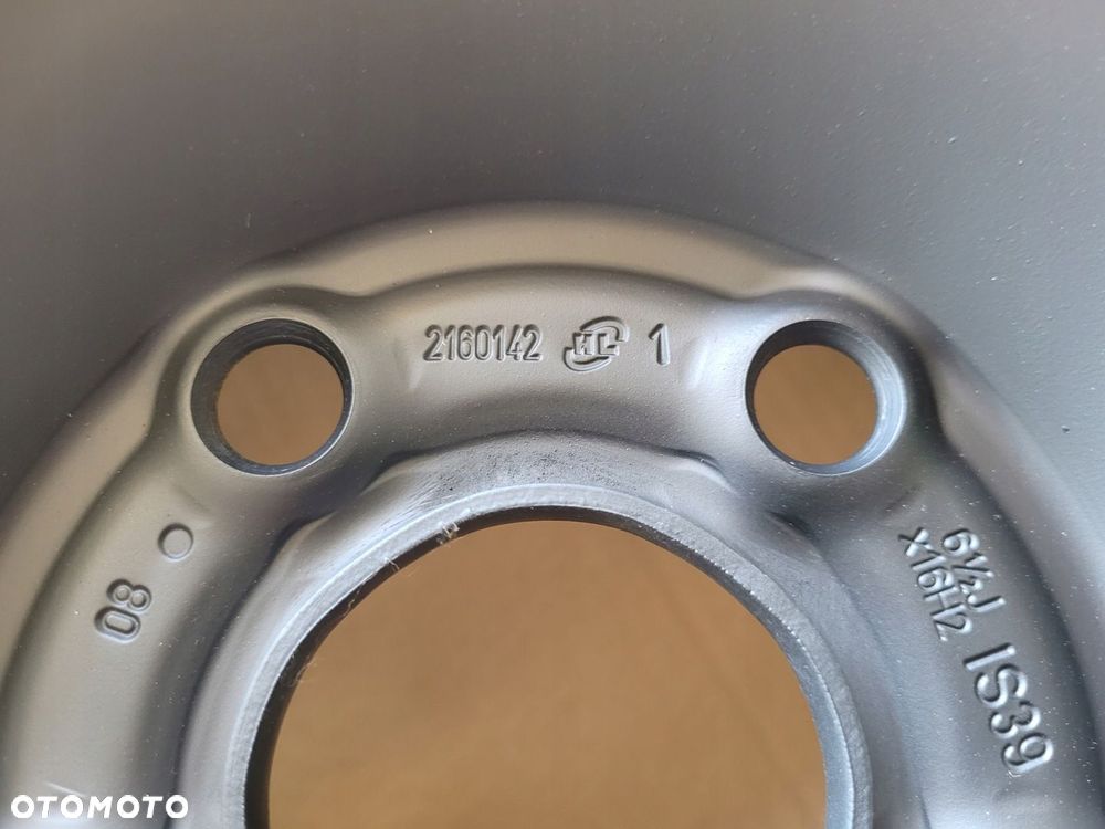 FELGI STALOWE 16 5X112 6J ET48 VW SKODA SEAT AUDI - 8