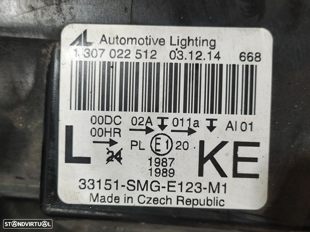 - FRENTE COMPLETA HONDA CIVIC 8 VIII MK8 FN FK TYPE S - 31