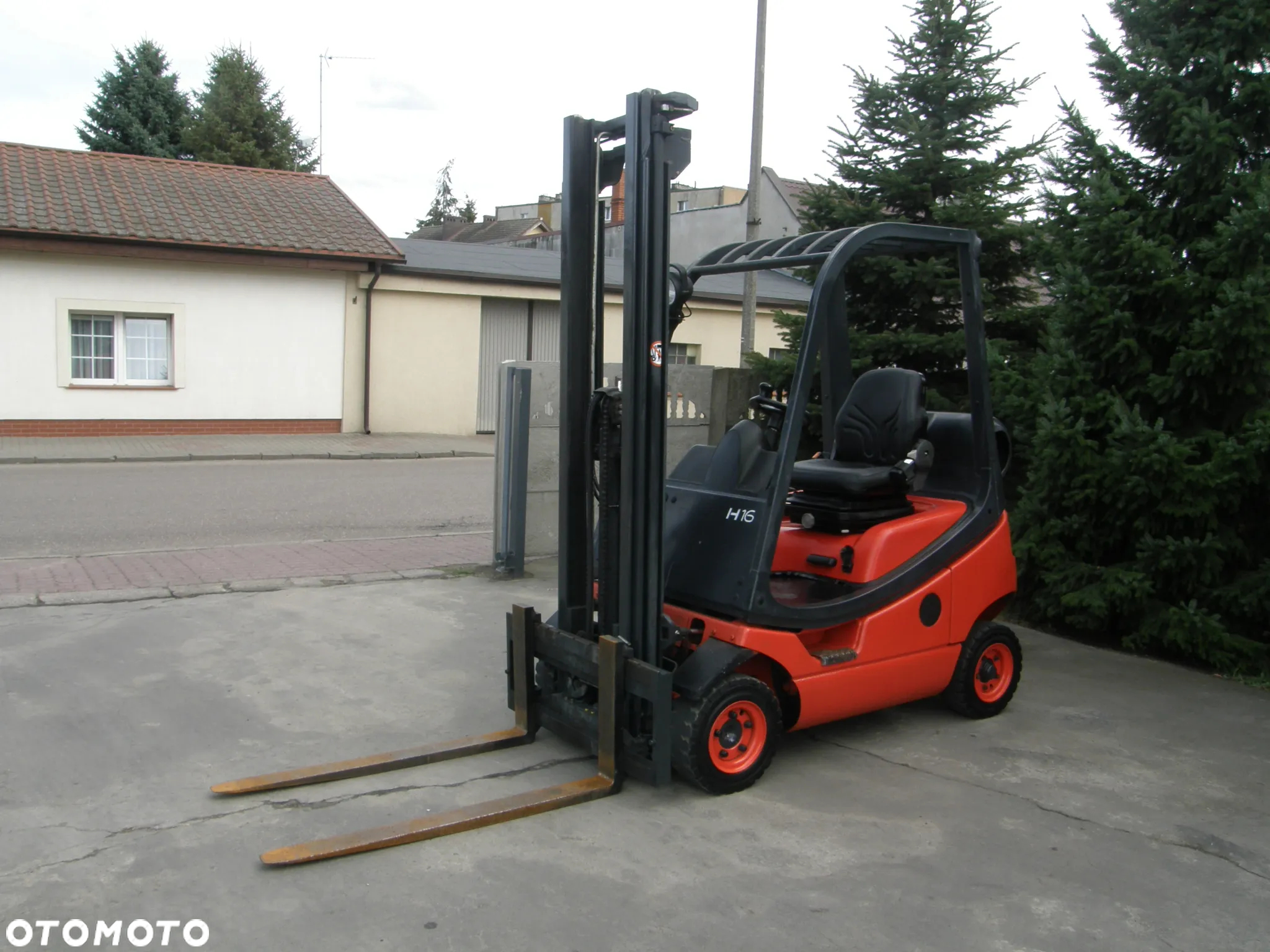 Linde H16T-02 1999rok wolny skok przesuw z Niemiec - 4