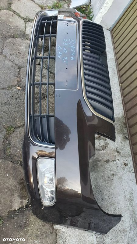Skoda Superb 2 II 3T 08-12 zderzak przedni przód $ - 3