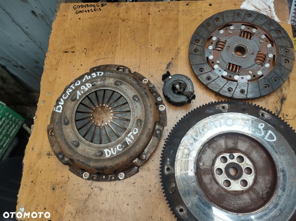 FIAT DUCATO 1,9d 1,9td sprzęgło koło zamachowe - 1