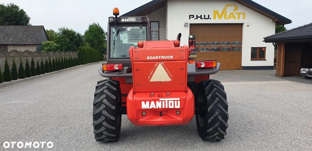 Manitou MT1340sl /KOSZ hydr.rozkładany/pilot/widły/tylko 3196mtg!! - 4