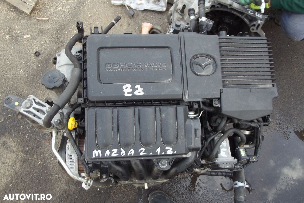 Motor Mazda 2 1.3 ZJ benzina an 2007-2011 la 77.000km motor mazda 2 - 2
