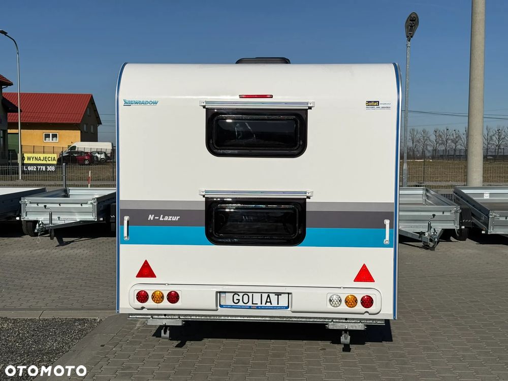 Niewiadów LAZUR przyczepa kempingowa NIEWIADÓWKA dla 4 osób z łazienką i WC 1000kg - 18