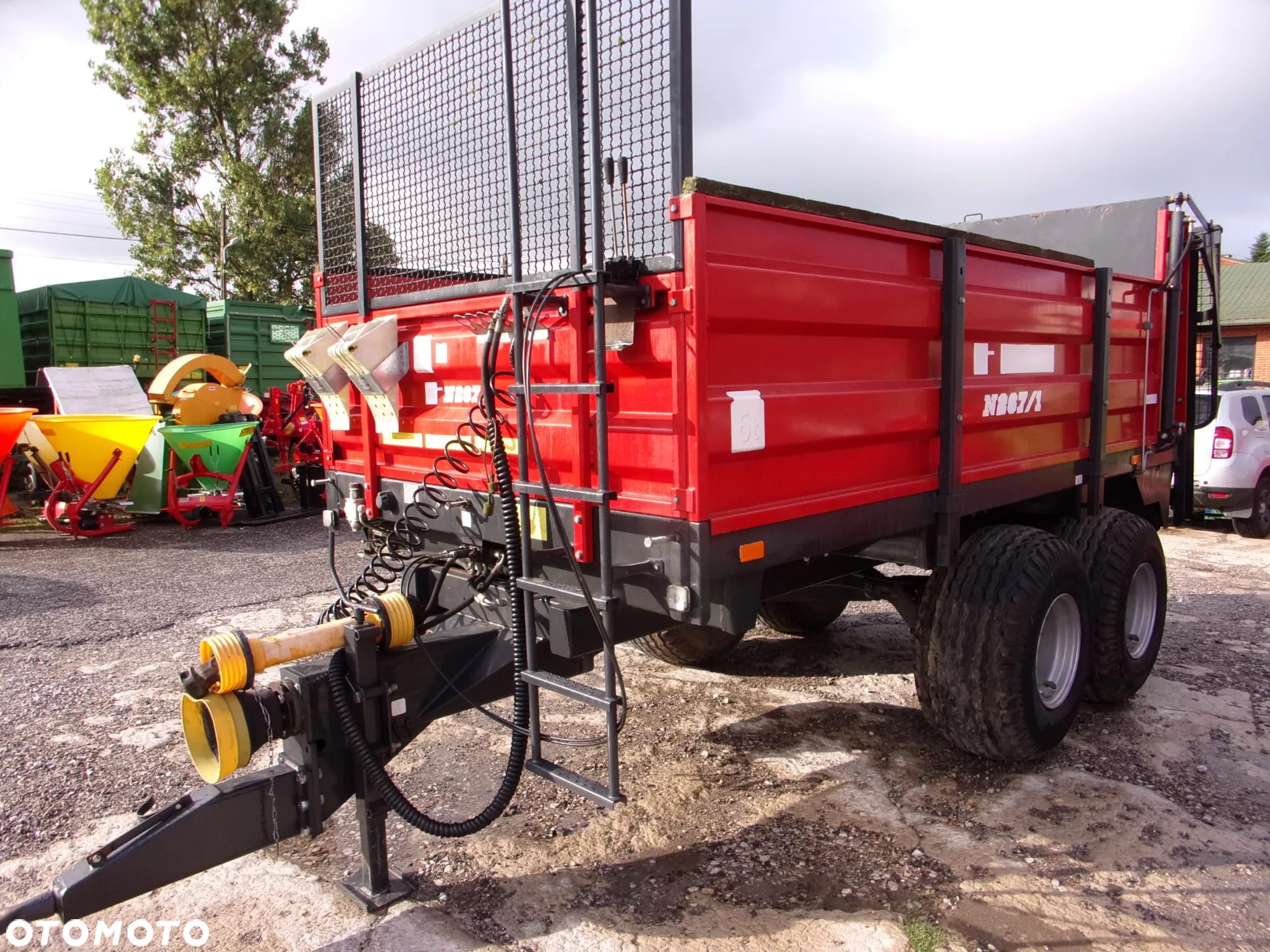 Inny Rozrzutnik obornika IGAMET N255 3,5 tony, Rostalski 4,0 tony, Jol-Met 4,5 tony, Metal-Fach 6 Ton, Carna Białostocka, Pronar, Roltrans - 18
