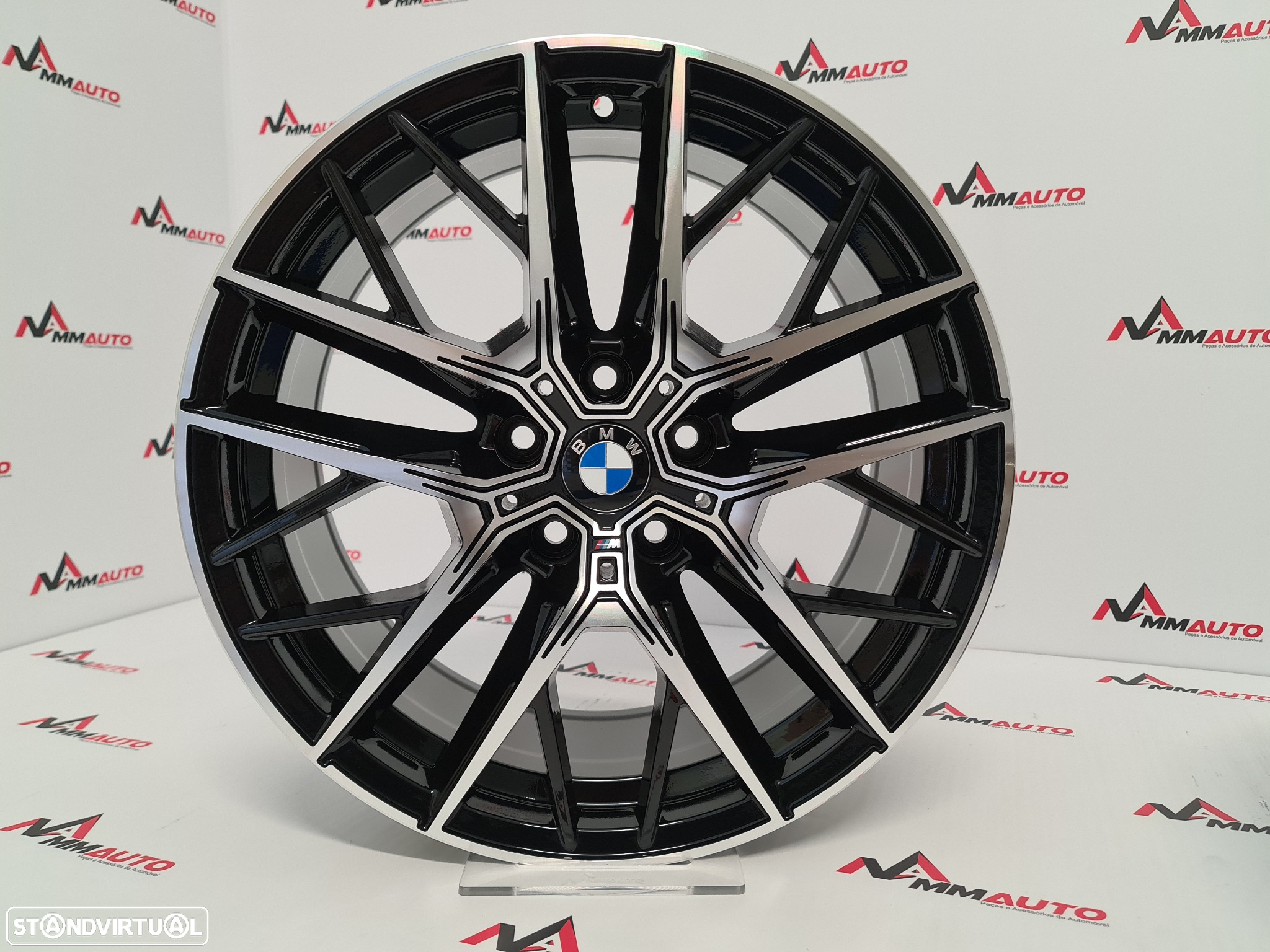 Jantes Look BMW 555M Preto Polido 19 (5x112) - 4