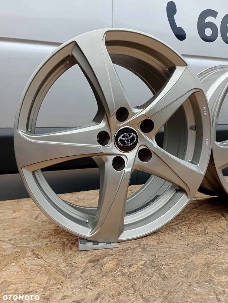 FELGI ALUMINIOWE 5x114 R17 7J ET40 TOYOTA AURIS AVENSIS CAMRY C-HR COROLLA YARIS MIRAI PICNIC PREVIA PRIUS PRIUS+ RAV4 VERSO - 1