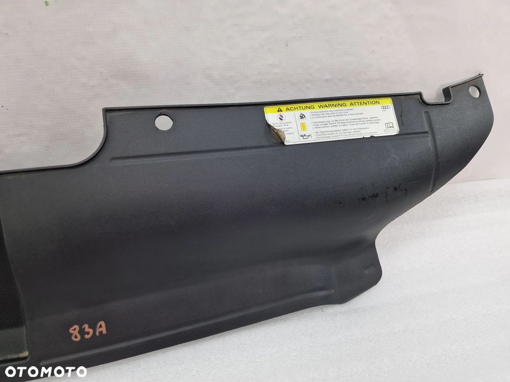 AUDI A4 B8 LIFT 11- 8K0 OSŁONA / NAKŁADKA PASA PRZEDNIEGO PRZÓD , NR 8K0807081D , NR AUKCJI OP83 OP83A - 5
