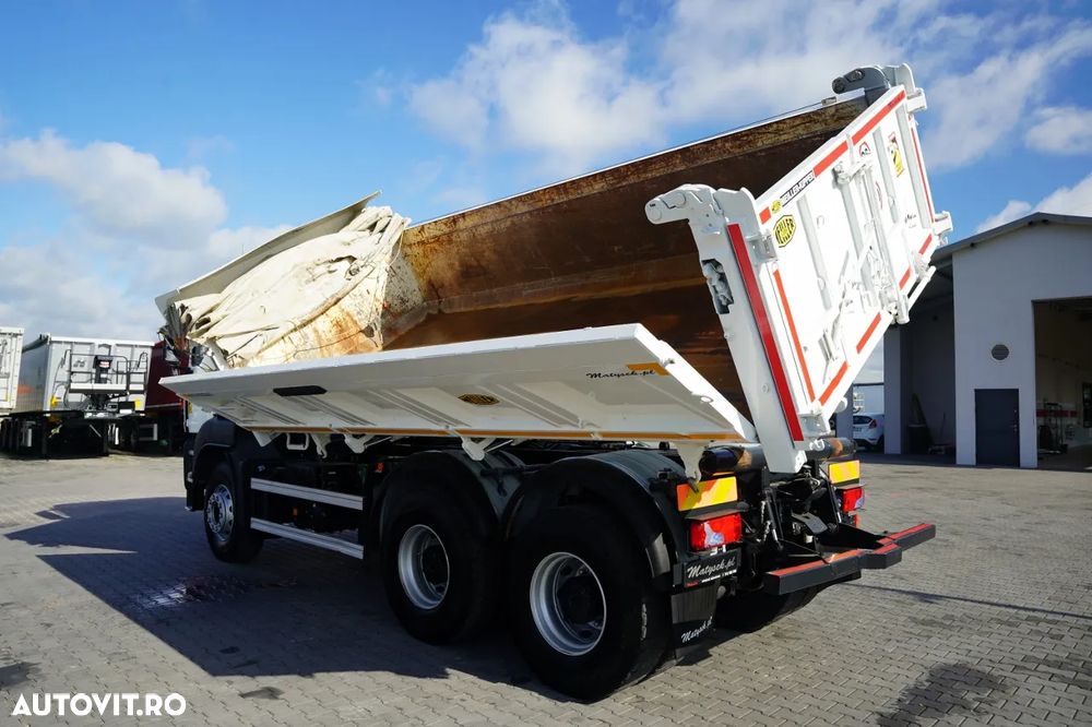 MAN TGS 33.360 / 6x4 / BASCULATOR / HIDRODECKER / MEILLER KIPPER / BORDMATIC / AUTOMAT / EURO 5 - 7