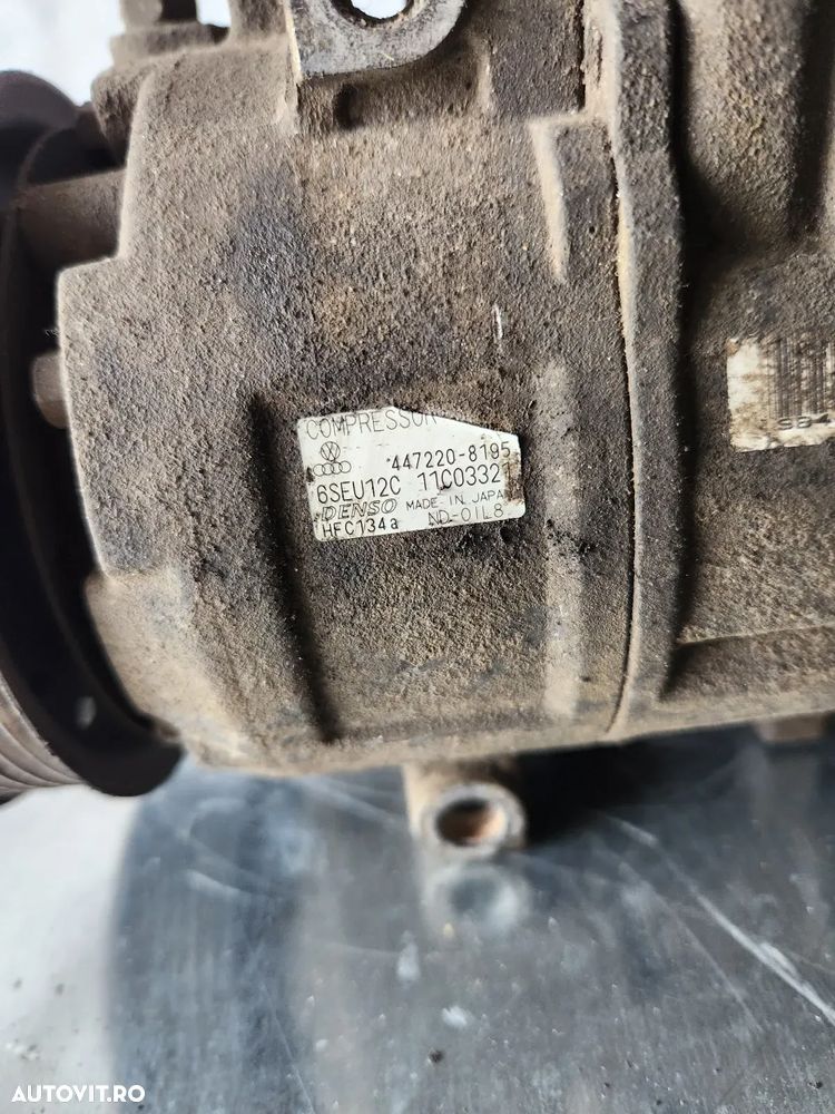 Compresor Clima Aer Conditionat AC Audi A2 1.4 Tdi Factura Si Garantie - 6