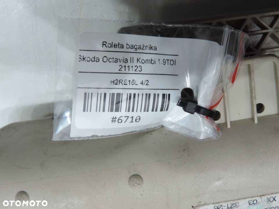 ROLETA BAGAŻNIKA SKODA OCTAVIA II KOMBI - 5