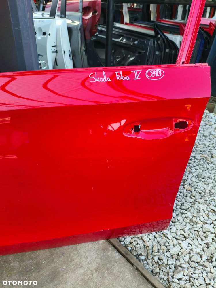 SKODA FABIA IV DRZWI LEWE PRZEDNIE POZNAŃ GIEŁDA X233 - 2