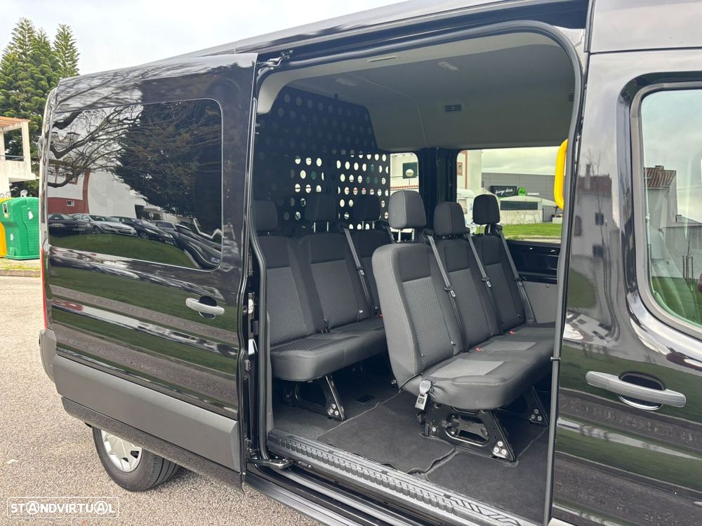 Ford Transit 2.0 TDCi - ANTEPARA - 9 LUG + CAIXA CARGA - IVA - 4