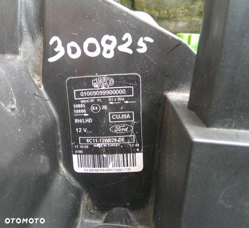FORD TRANSIT MK7 06-13 PRAWA PRZEDNIA LAMPA ORYGINAŁ 6C11-13W029-DE - 10