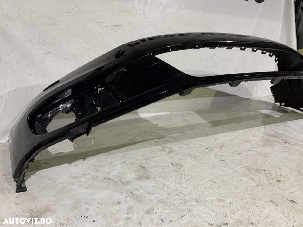 Bara fata VW Tiguan, facelift, 2012, 2013, 2014, 2015, 2016, cod origine OE 5N0807221K, cu gauri pentru spalatori faruri. - 6