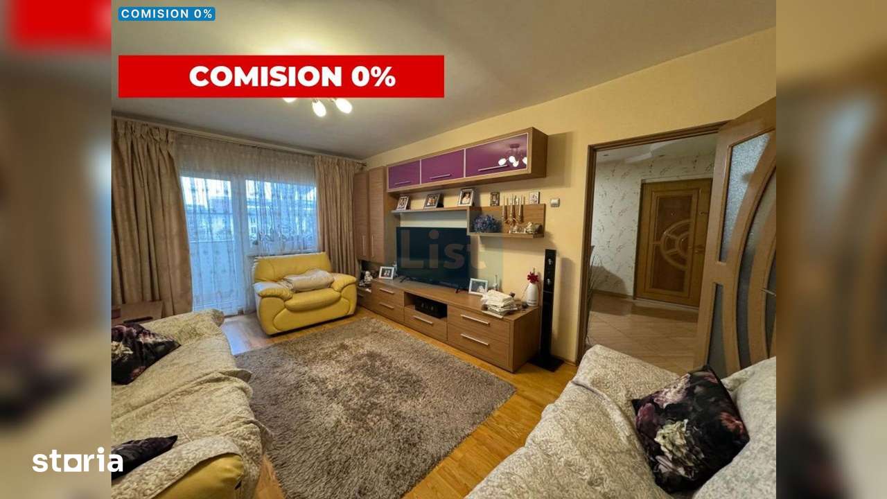 FARA COMISION! 3 camere, decomandat, ZONA BRD, LIDL, PIATA MARASTI — fotografia 1