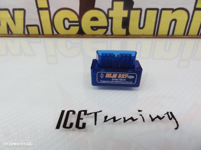 Ficha Obd2 mini scanner elm327 Bluetooth v2.1 ferramenta de diagnóstico de erros automóvel - 1