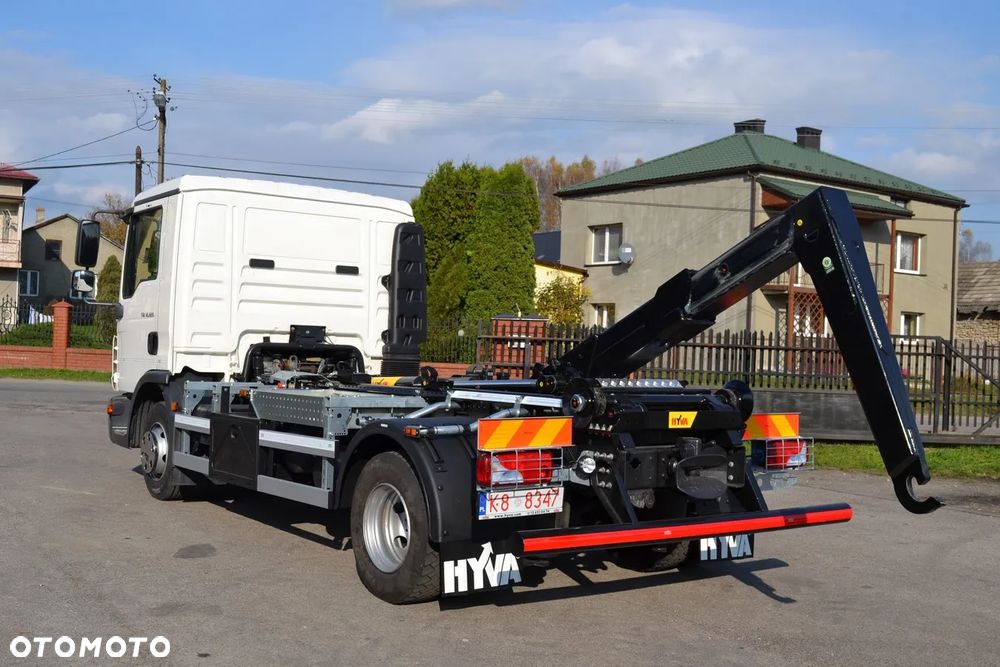 MAN TGL 12.250 Hakowiec Nowe urządzenie hakowe BOB T8 TGM Atego Midlum Eurocargo Hyva Janco Skibicki Meiller - 1