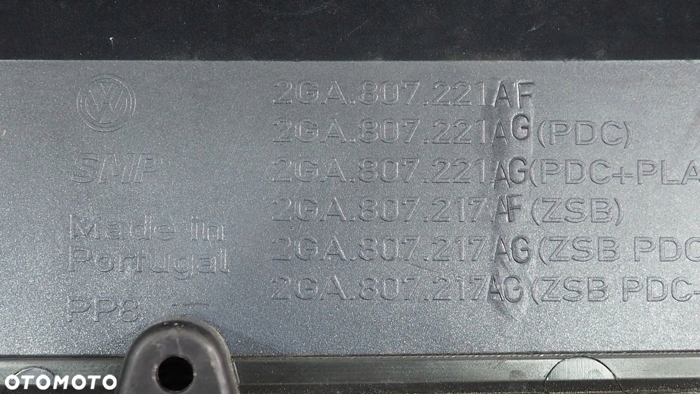 VW T Roc zderzak przód przedni 2GA807221AF - 9