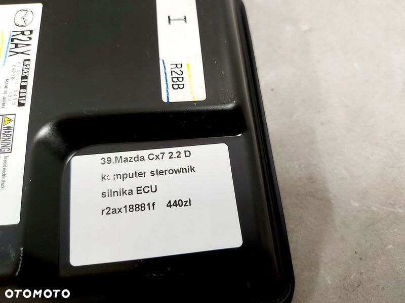 mazda cx-7 2.2 d komputer sterownik silnika ecu - 3