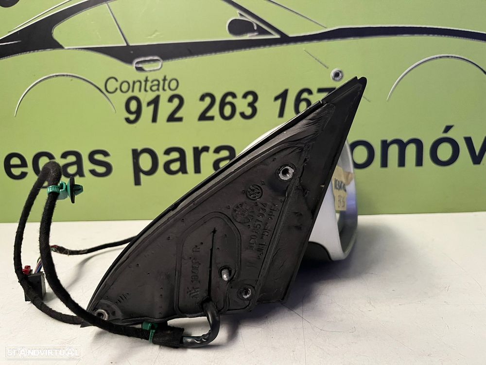 Vw Passat B6 - ESPELHO RETROVISOR REBATIVEL DIREITO - ER356 - 8