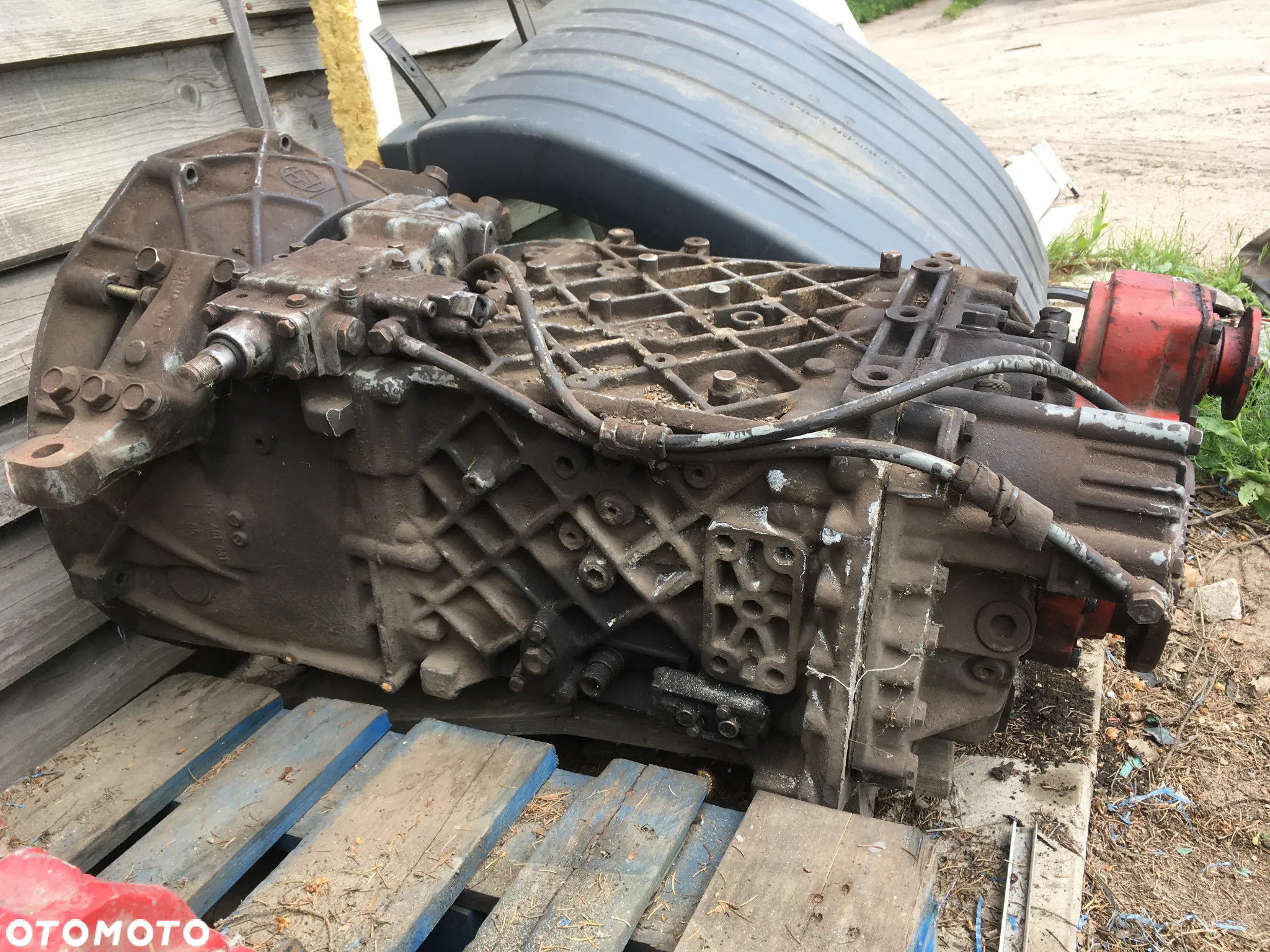 man oś skrętna siłownik skrzynia biegów - 4