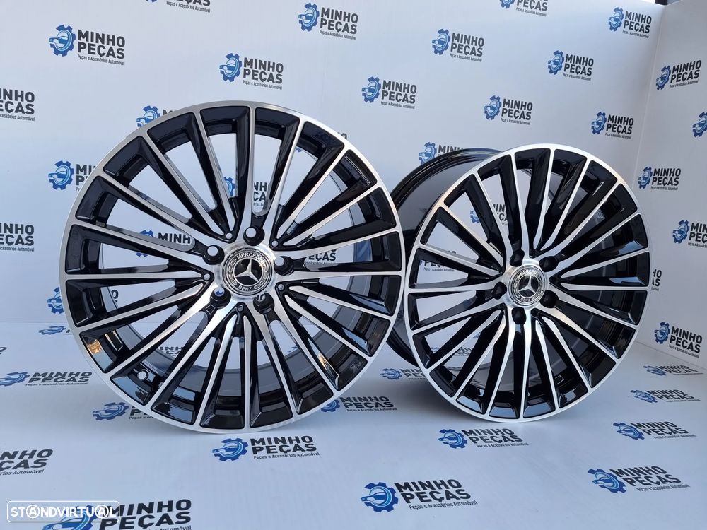 Jantes Mercedes Novo Class C (W206) AMG em 19 Preto Polido - 2