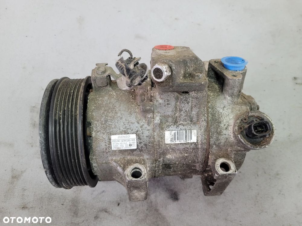 Sprężarka kompresor klimatyzacji Toyota Auris Corolla E15 1,6 1,8 VVTI 447260-1494 447260-1495 - 1