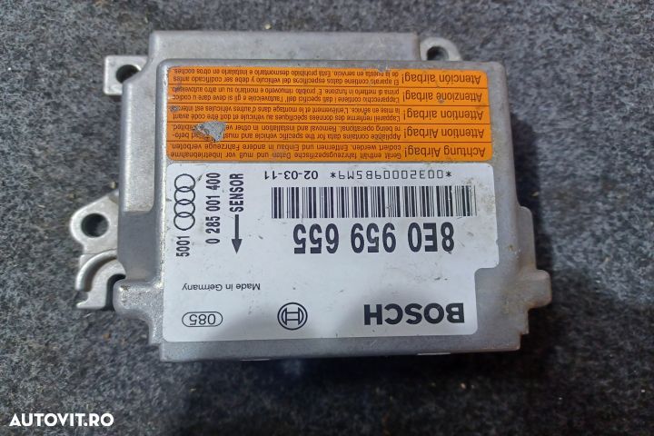 Calculator airbag 8E0959655 Audi A4 B6 [2000 - 2005] Avant wagon 5-us - 4