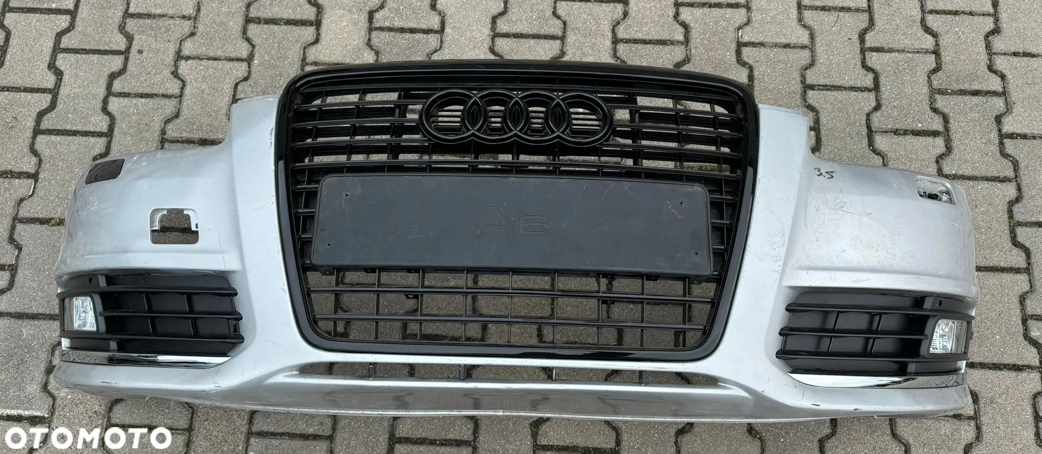 Audi A6 C6 Lift zderzak przód przedni - 1