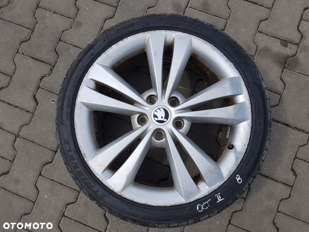 SKODA OCTAVIA 2 II 04-12r SUPERB II FELGA ALUMINIOWA 18 5X112 1Z0601025AD