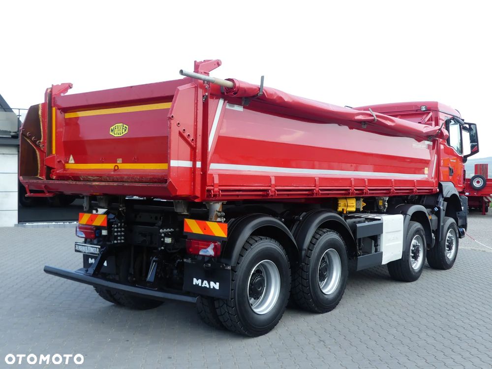 MAN TGS 41.470 / 8x8 / WYWROTKA MEILLER 3-STR HYDROBURTA / MANUAL / - 17