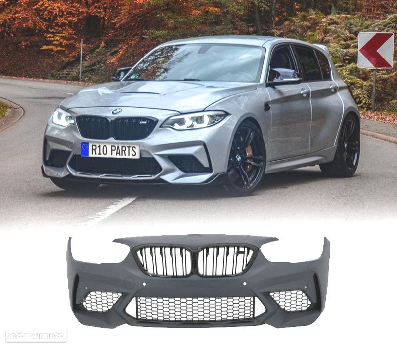 PARA-CHOQUES FRONTAL BMW F20 F21 LCI 15-19 LOOK M2C COMPETITION - 1