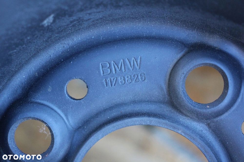 Felga stalowa koło BMW 3 e30 14" 5.5j et35 4x100 nr 1178826 - 2