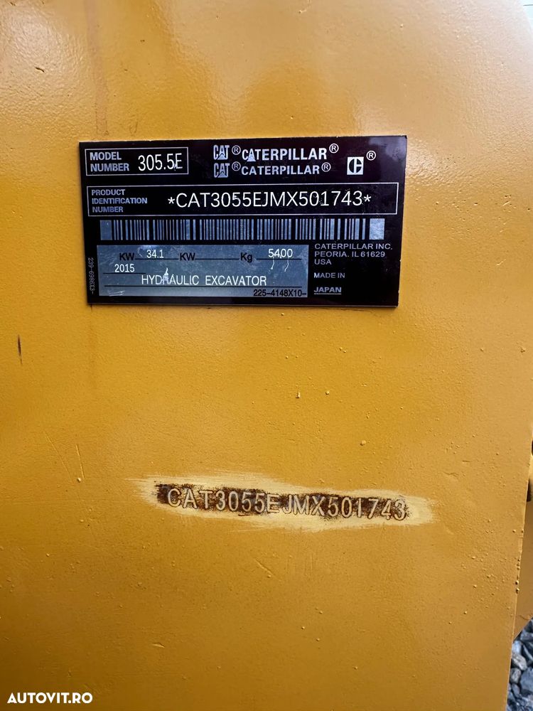 Caterpillar 305.5E2 - 11