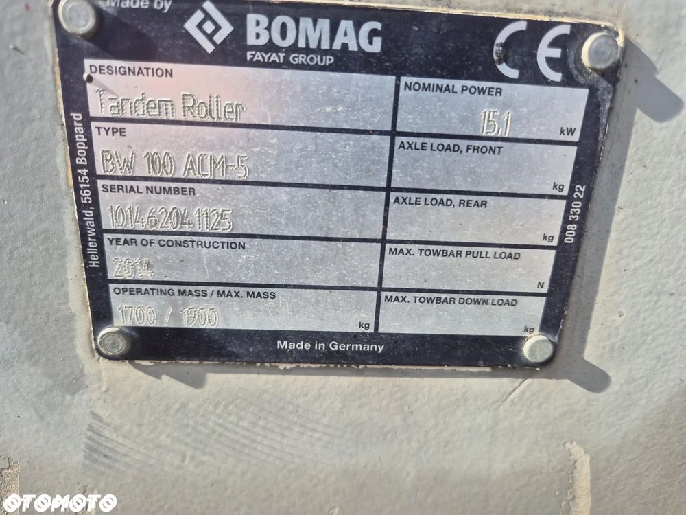 Bomag BW 100 ACM-5 - 8