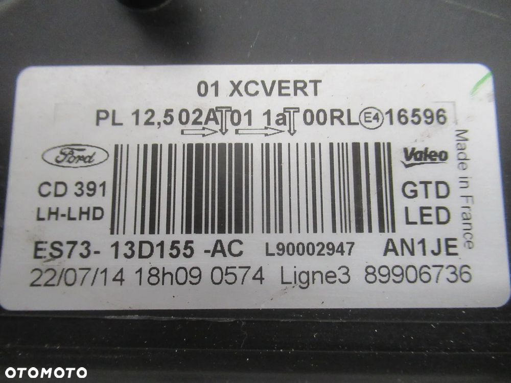 LAMPA PRZEDNIA PRZÓD LEWA FORD MONDEO MK5 LIFT FULL LED ES73-13D155-AC 2019-2022 - 30