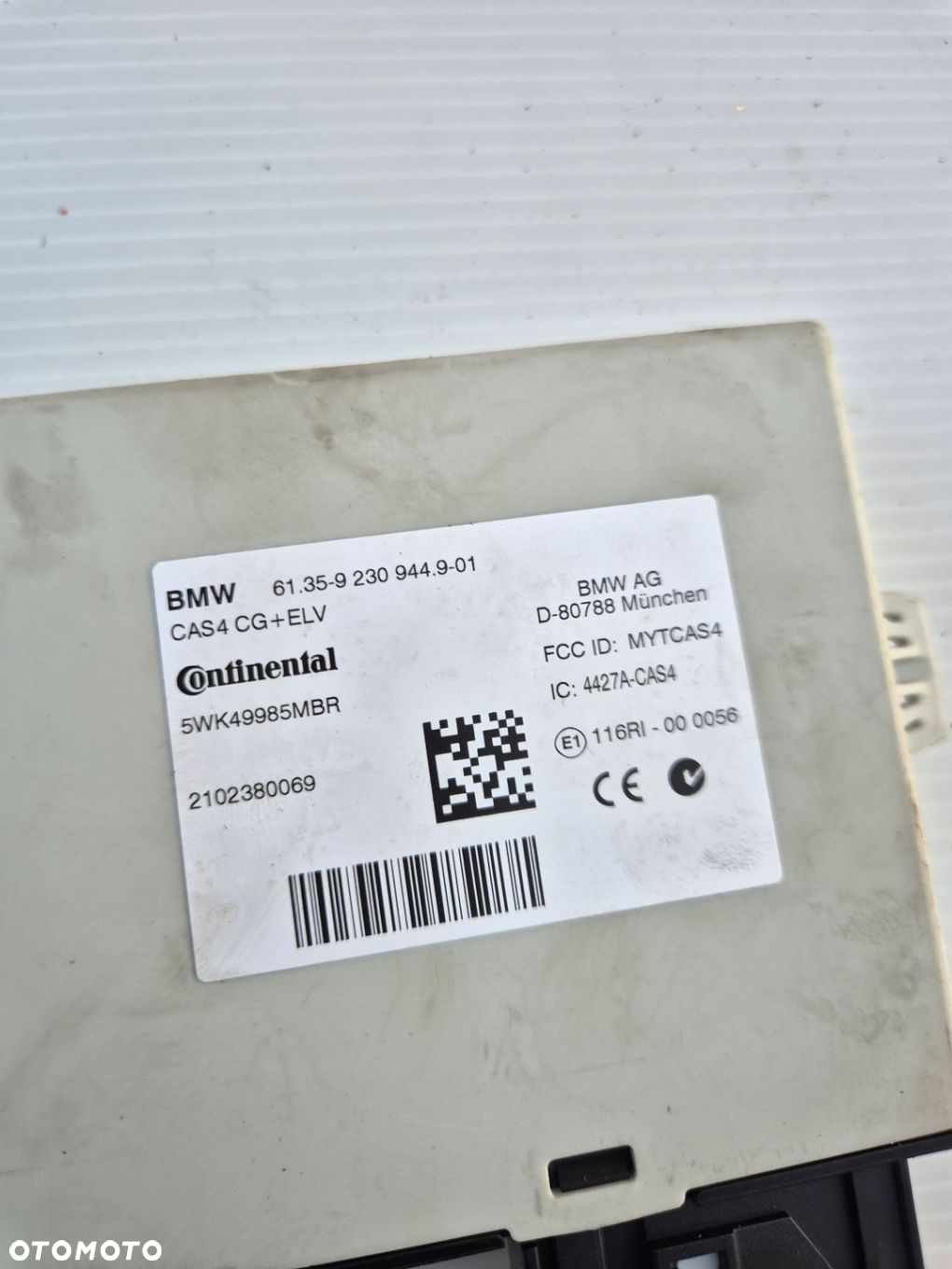 MODUŁ FOTELA PRZÓD BMW 2 F22 2.0 D-80788 - 3