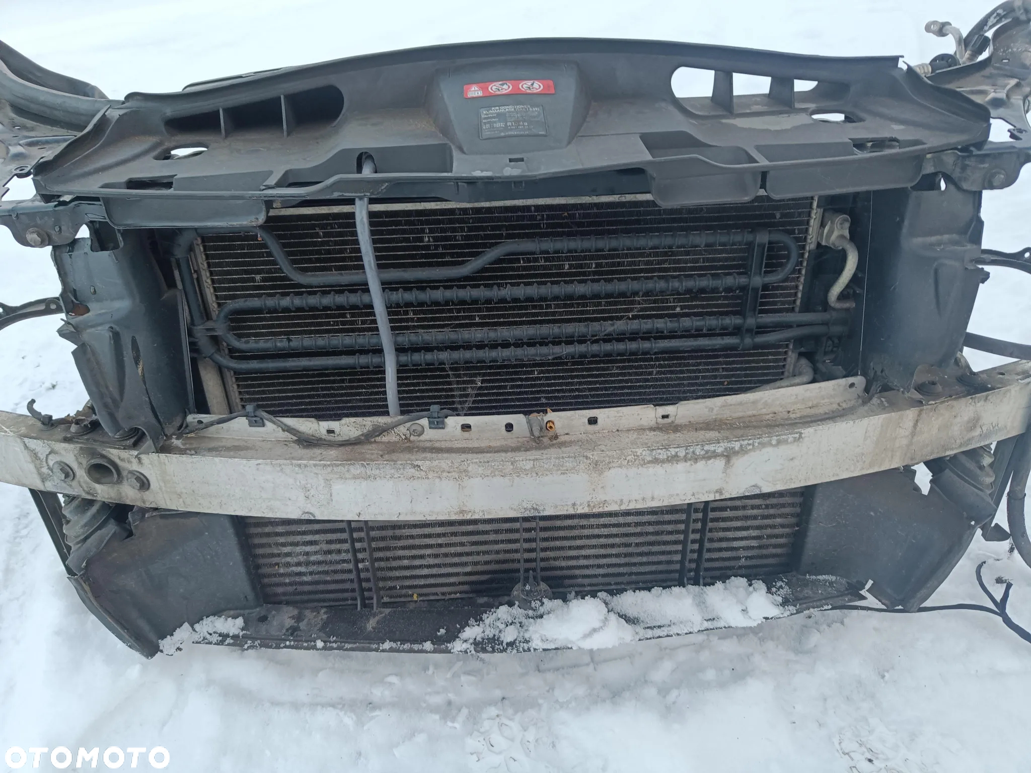 MERCEDES W212 Pas Przedni Wzmocnienie czołowe Belka Okular Pas górny - 3