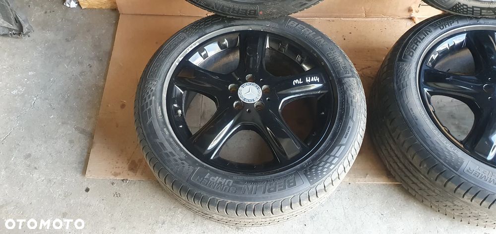 Alufelgi z oponami alusy felgi aluminiowe 5x112 ET60 8J 255/50 R19 Mercedes ML W164 A1644011202 - 5