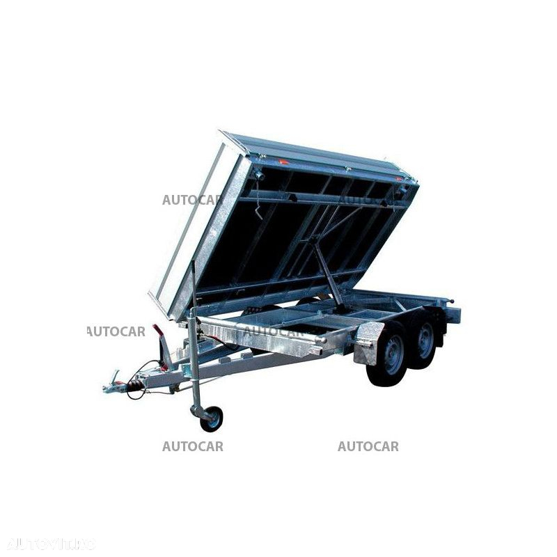 Vezeko Remorca basculabila Autocar Trip 35 electric fara rampe din aluminiu - 8