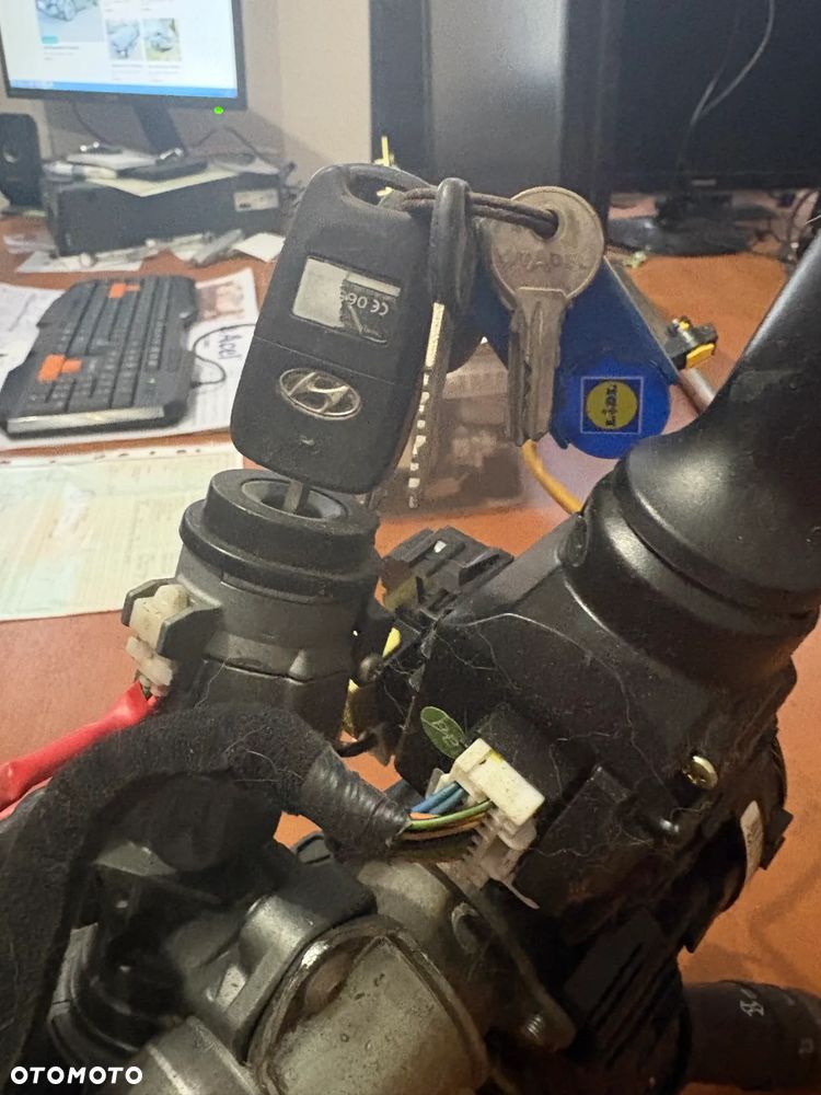 KIA SPORTAGE III Komplet KOLUMNA KIEROWNICZA Wspomaganie elektryczne 56345-3U511 stacyjka manetka - 5