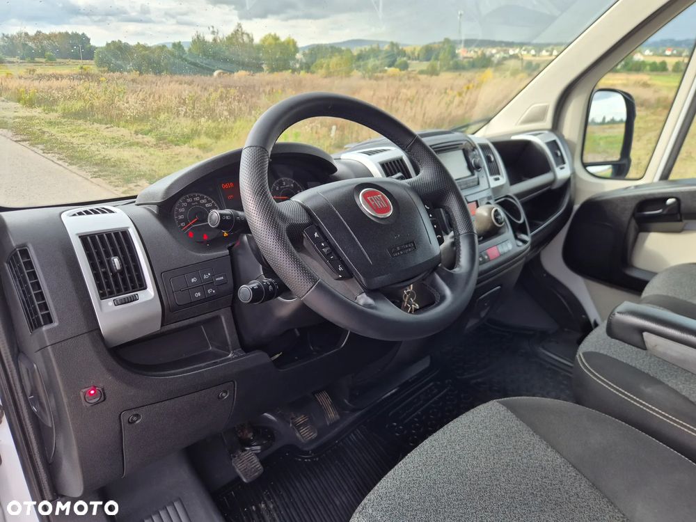 Fiat DUCATO MAXI 2.3 POWER 180KM KIPER DUBEL BRYGADÓWKA 7 0SÓB SALON PL 2017R - 24