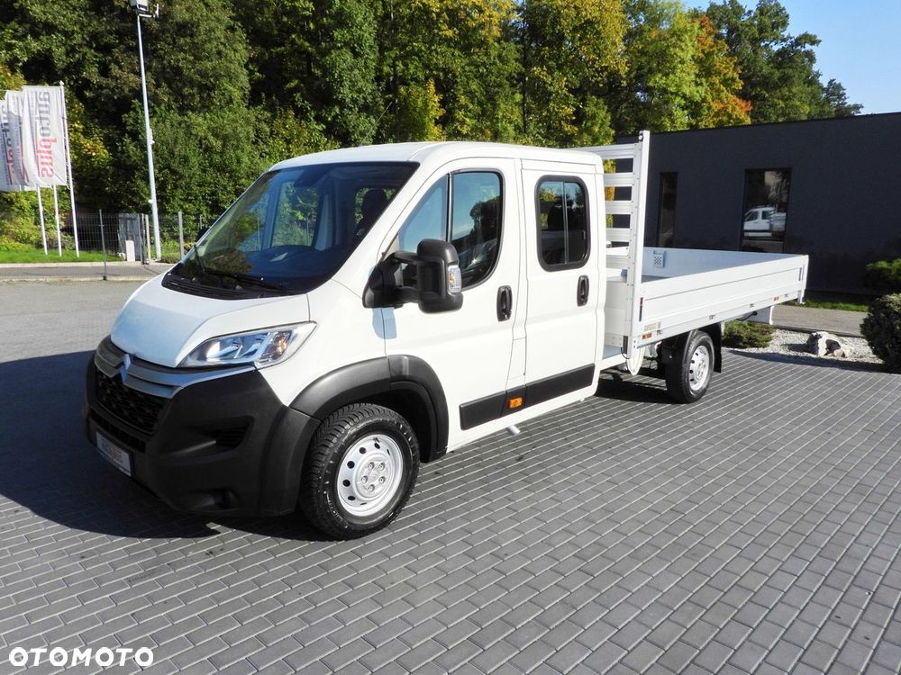 Citroën JUMPER SKRZYNIA PODWÓJNA KABINA DOKA 7 MIEJSC PNEUMATYKA KLIMATYZACJA  140KM - 7